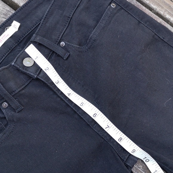 Levi's 711 black skinny jeans - Picture 5 of 11
